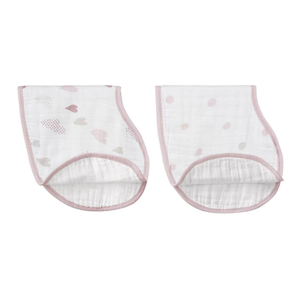 Classic Burpy Bib 2 Pack Heart Breaker