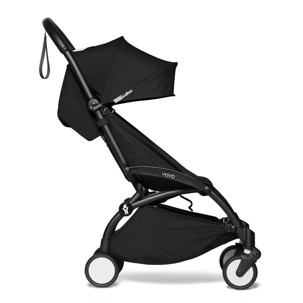 Color_Black | BABYZEN YOYO2 6+ Complete Stroller Black Frame Black | NINI and LOLI