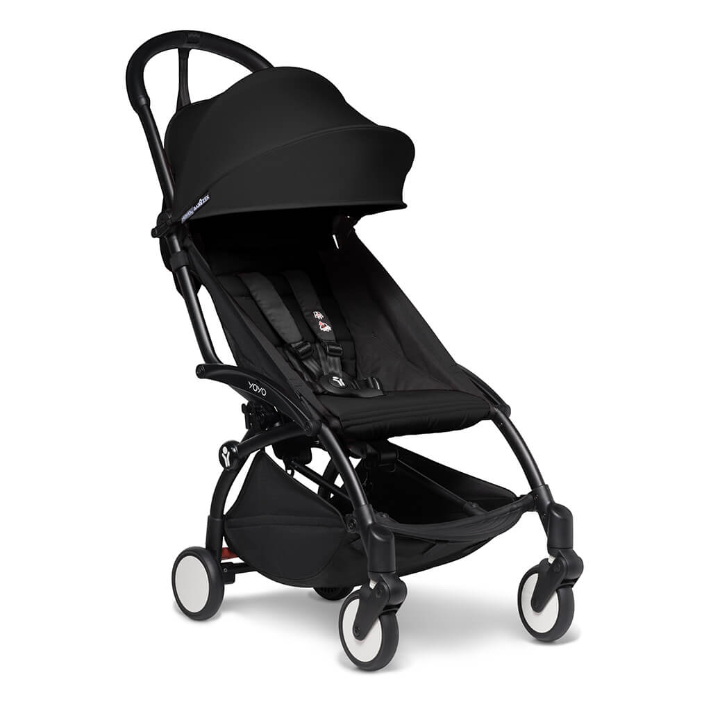 Color_Black | BABYZEN YOYO2 6+ Complete Stroller Black Frame Black | NINI and LOLI