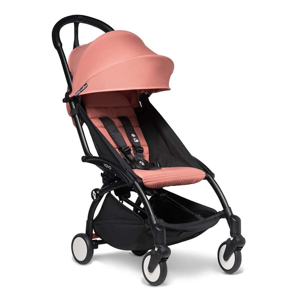 Color_Ginger | BABYZEN YOYO2 6+ Complete Stroller Black Frame Ginger | NINI and LOLI