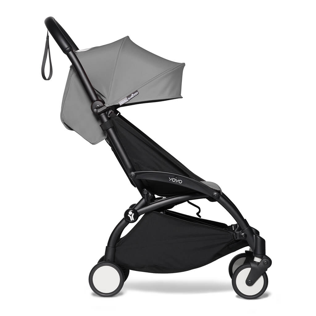 Color_Grey | BABYZEN YOYO2 6+ Complete Stroller Black Frame Grey | NINI and LOLI