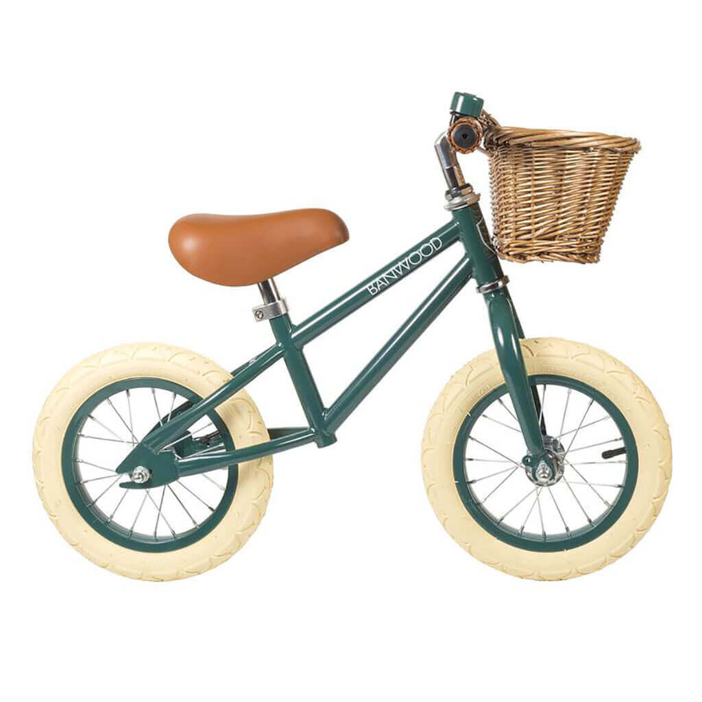 First Go Kids Balance Bike Green