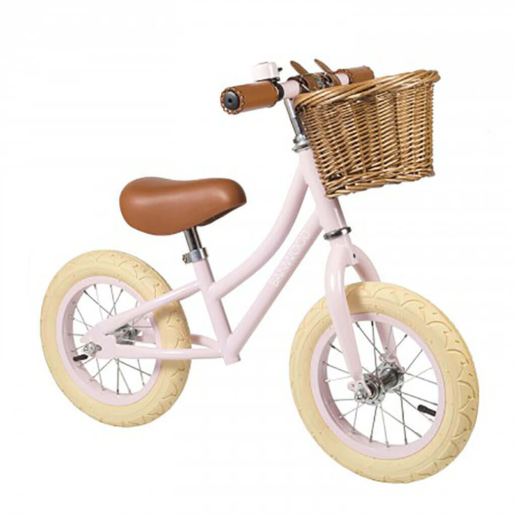 First Go Kids Balance Bike Pink