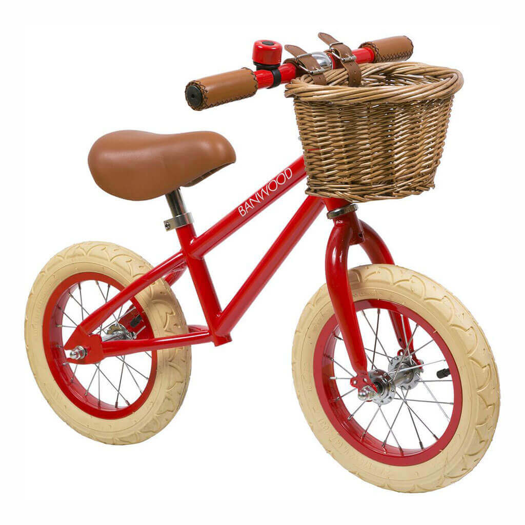 First Go Kids Balance Bike Red