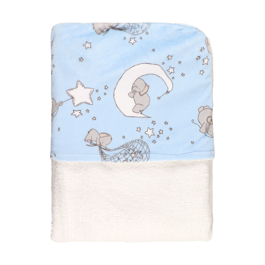 Big Towel Flying Elephant Blue