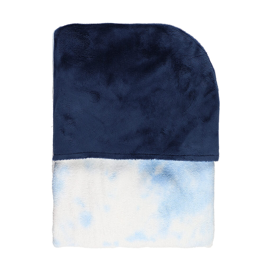 Big Towel Blue Tie-Dye Sail Away