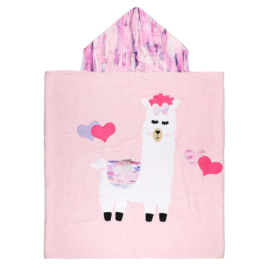 Big Towel Pink Llama Mama