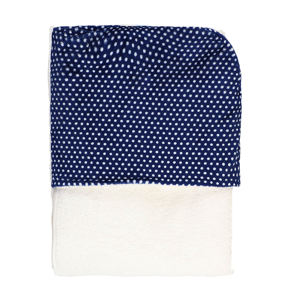 Big Towel White/Navy Sailboat