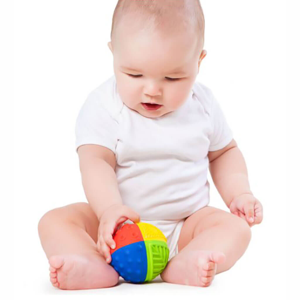 Sensory Ball Rainbow 3"