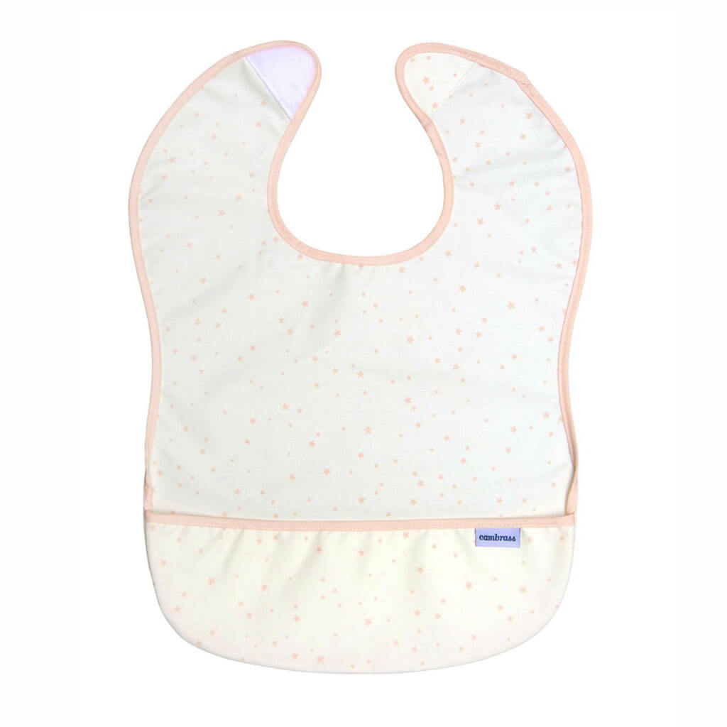 Bib Square Astra Stars Pink