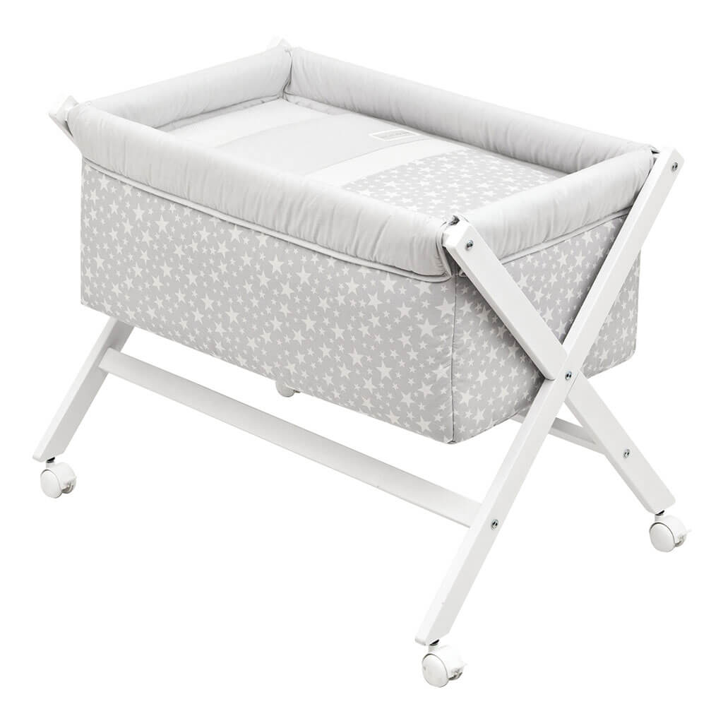 Cross Legged Cradle Stars Grey