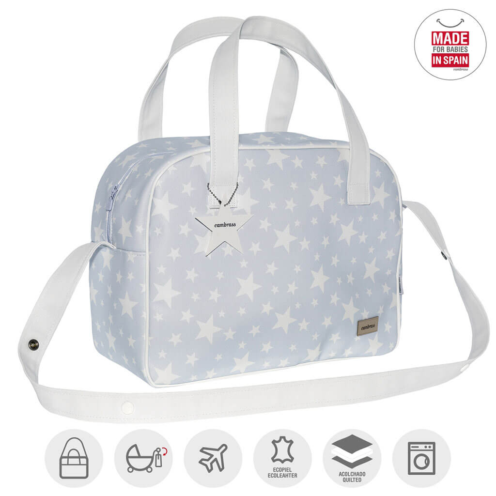 Maternity Bag Stars Blue