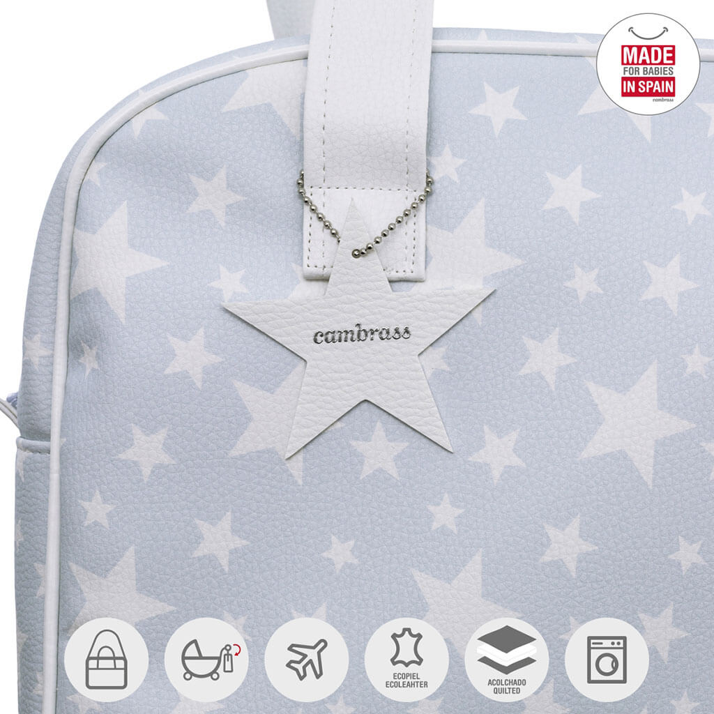 Maternity Bag Stars Blue