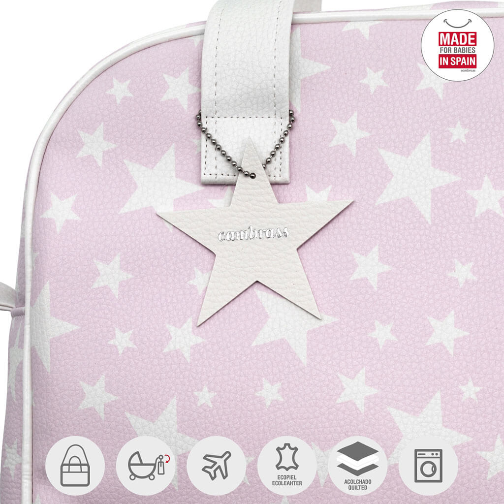 Maternity Bag Prome Stars Pink