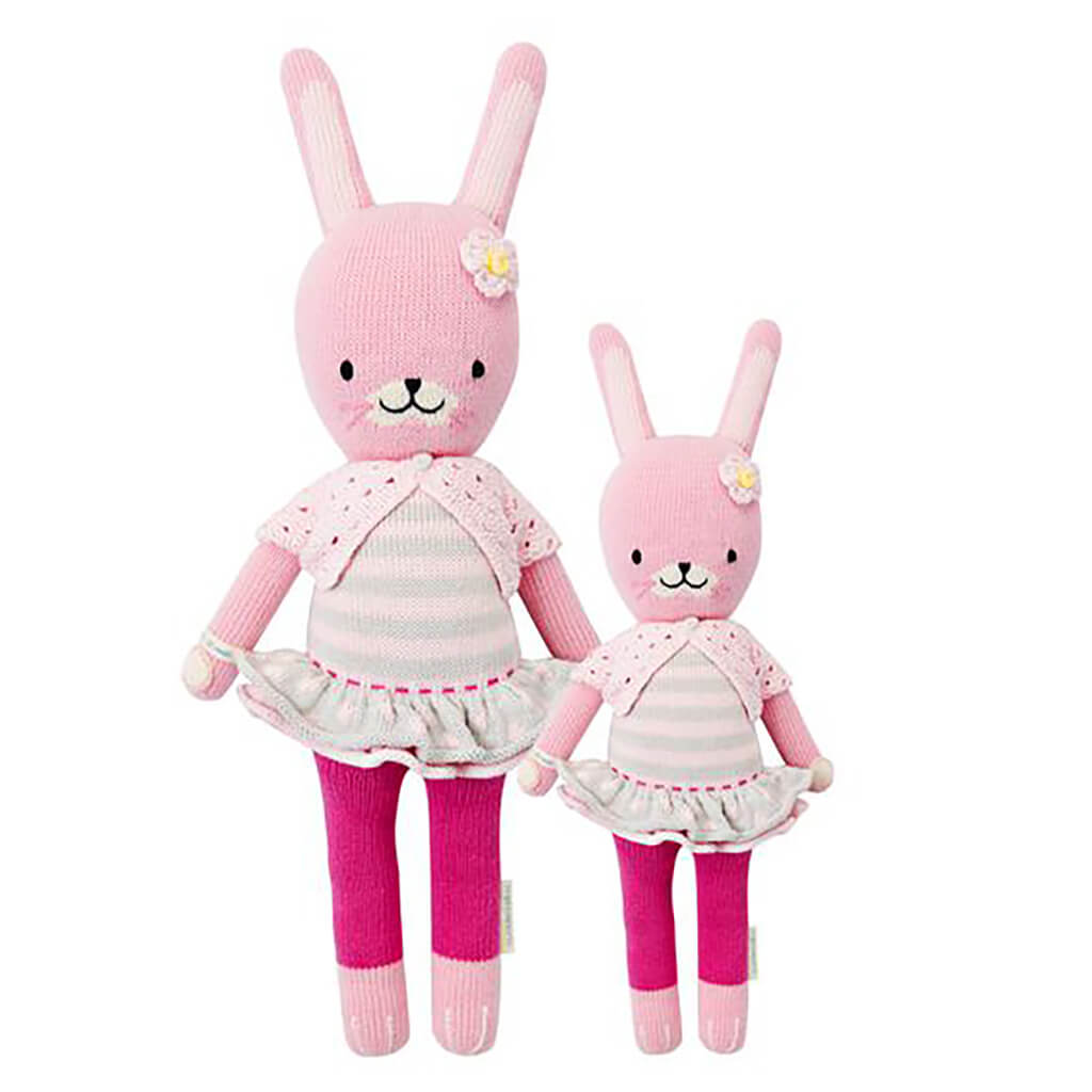 Cuddle + Kind Hand Knit Doll Chloe The Bunny