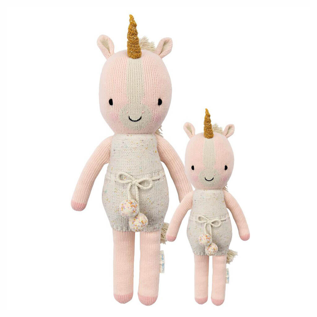 Cuddle + Kind Hand Knit Doll Doll Ella The Unicorn