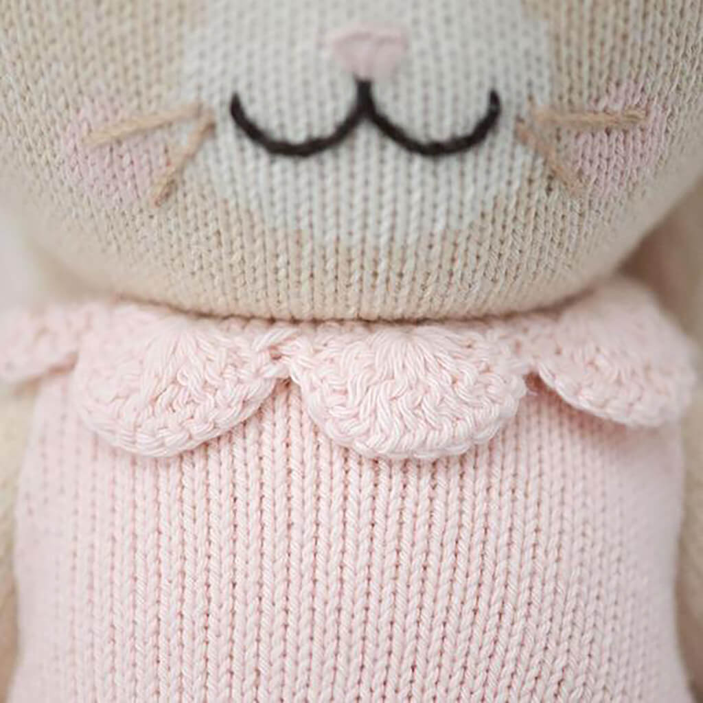 Cuddle + Kind Hand Knit Doll Hannah The Bunny