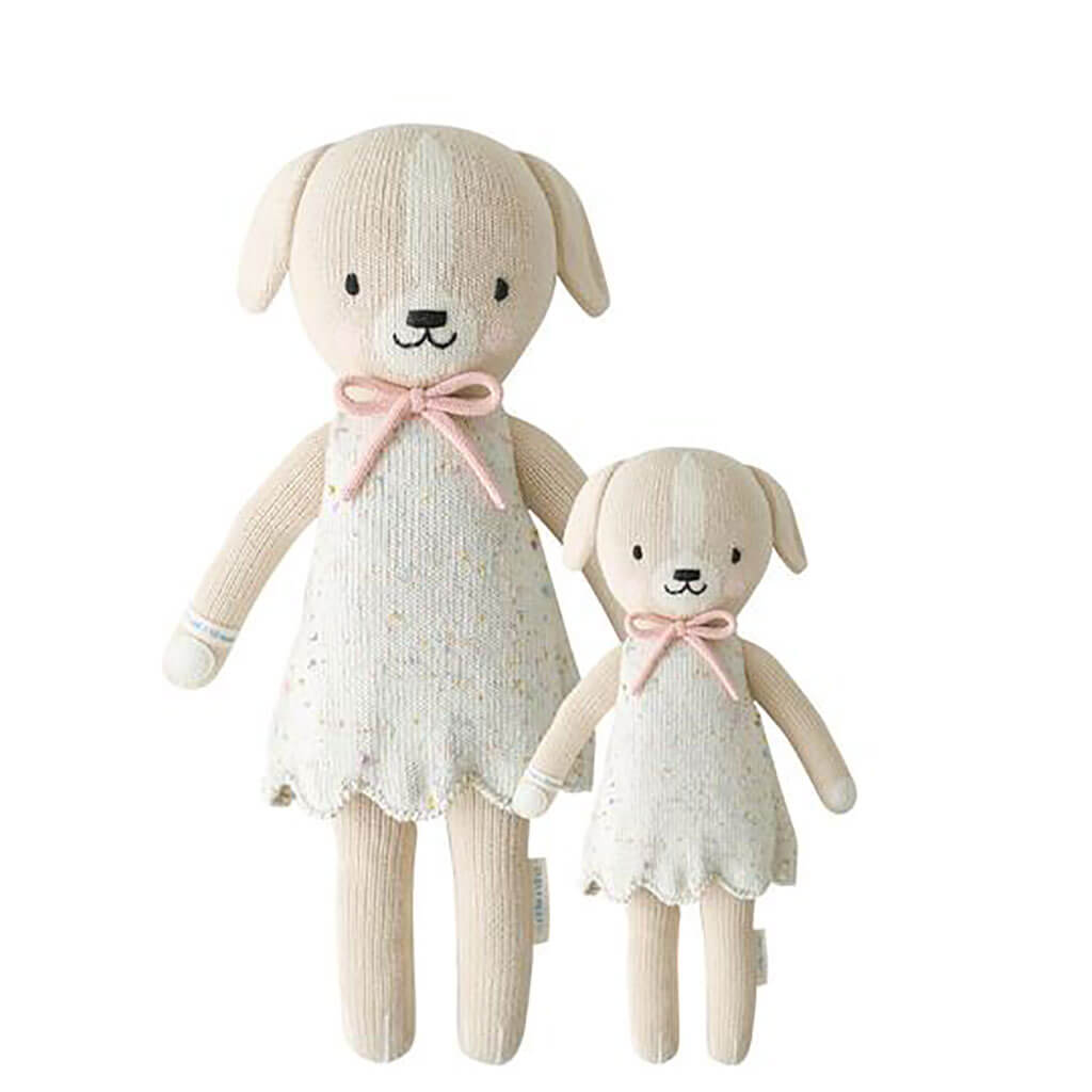 Cuddle + Kind Hand Knit Doll Mia The Dog