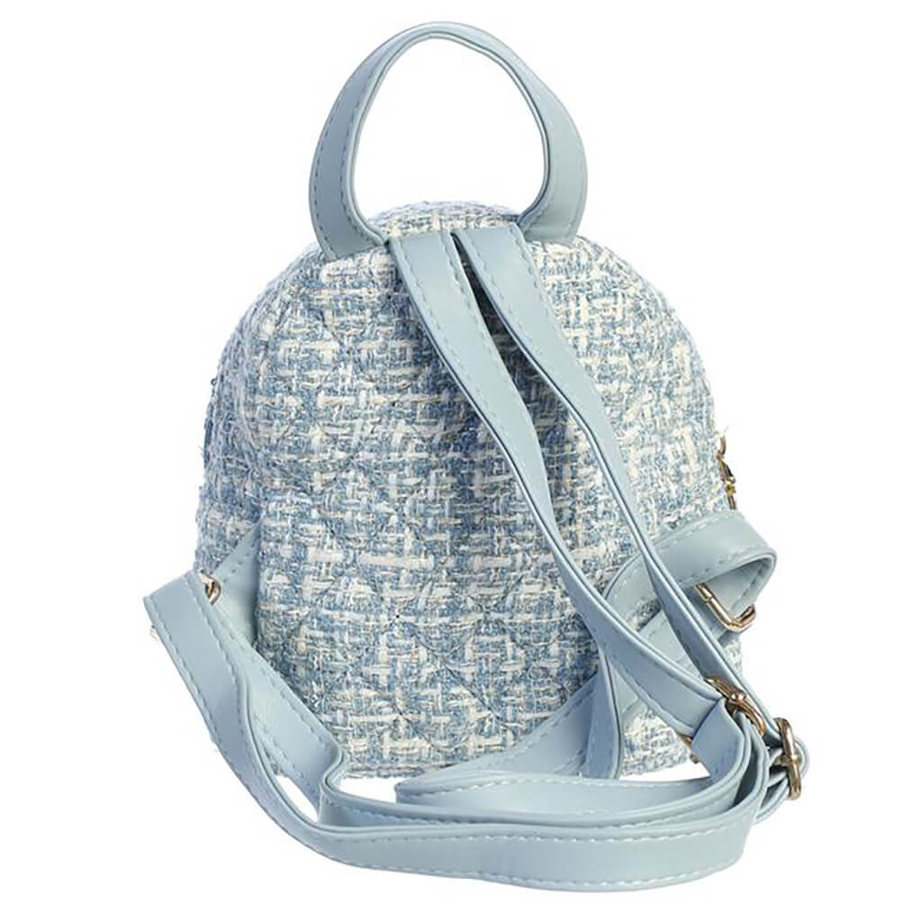 Tweed Kids Backpack Blue