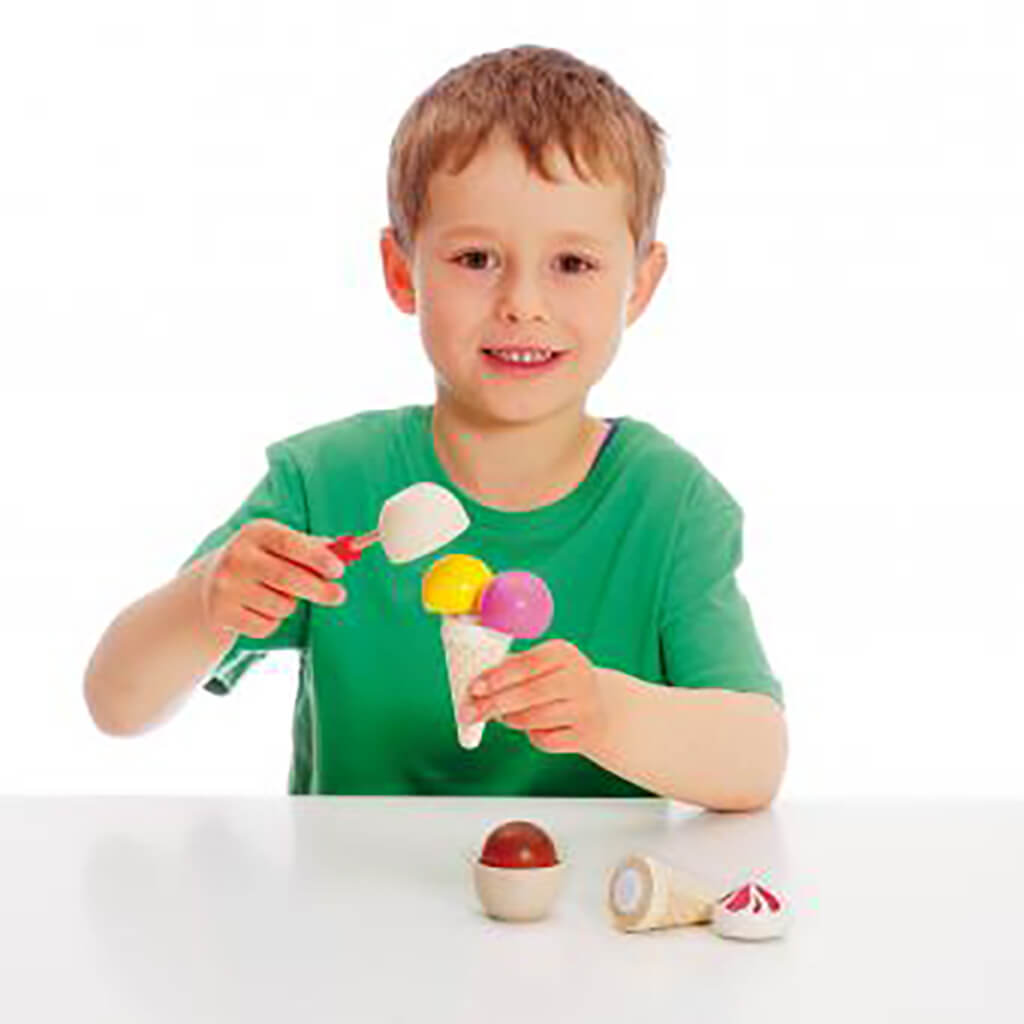 Ice Cream Party Wooden Toy Set