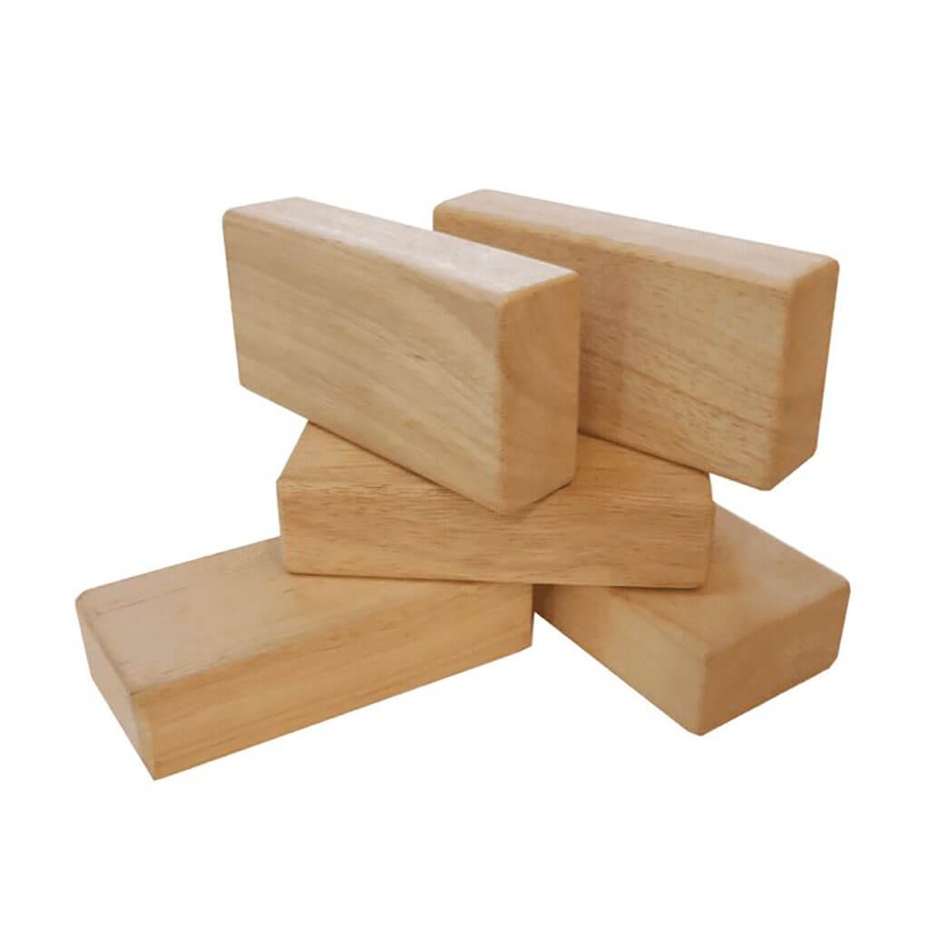 Hardwood Unit Block 5 Piece Set