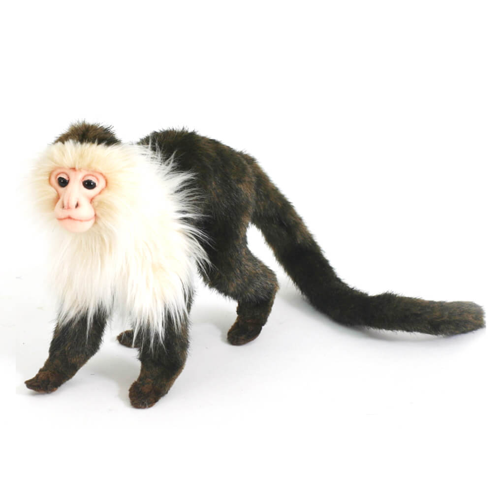 Realistic Plush Animal Capuchin Monkey