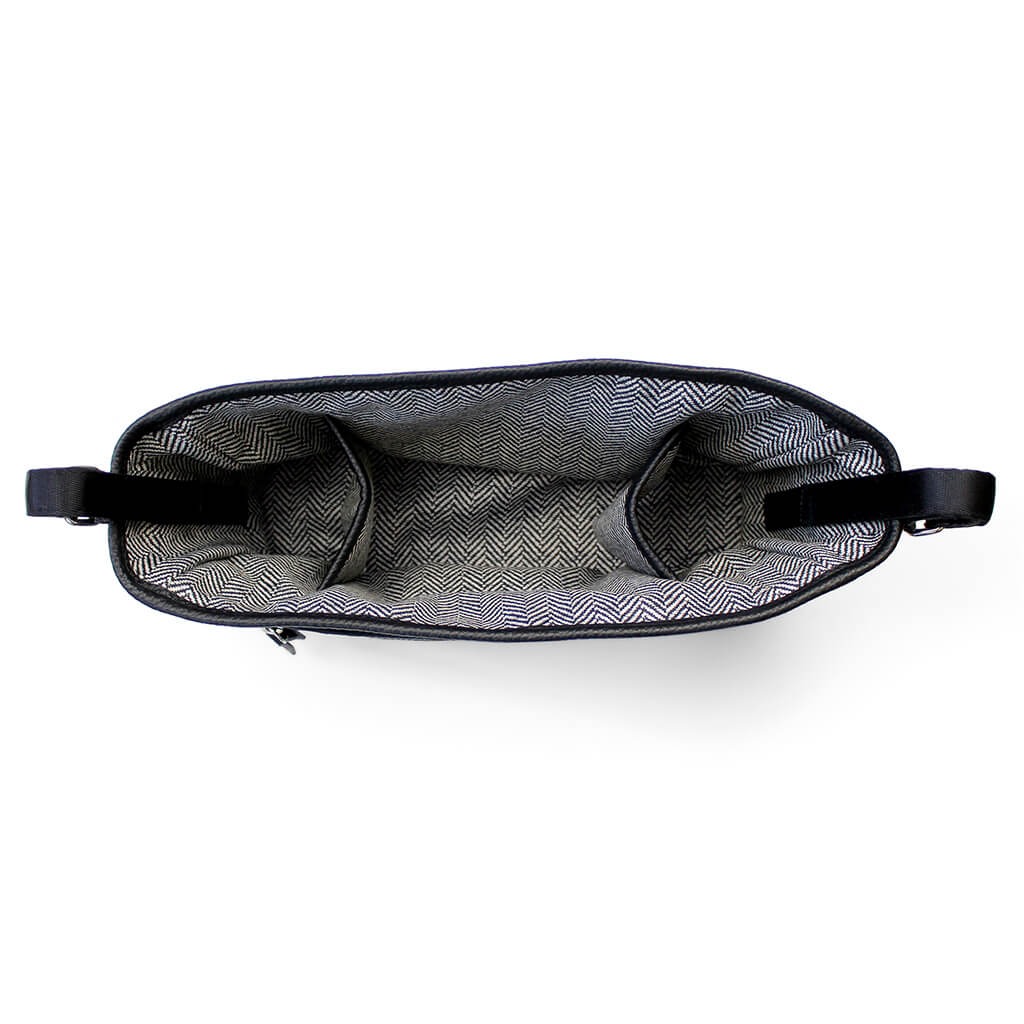 Stroller Caddy/Organizer Black and Silver