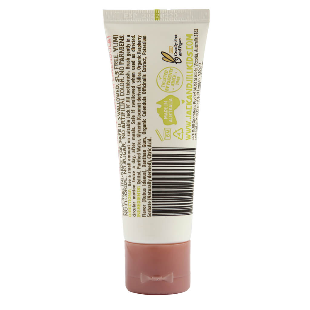 Natural Calendula Toothpaste Raspberry