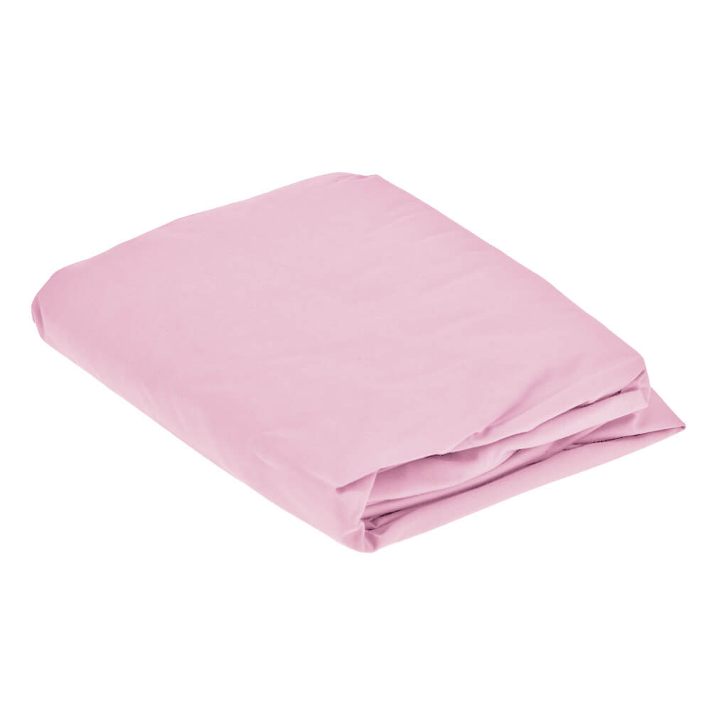 Crib Fitted Sheet Pink