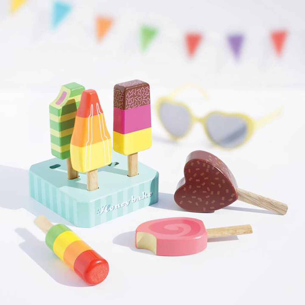 Wooden Ice Lollies and Popsicles