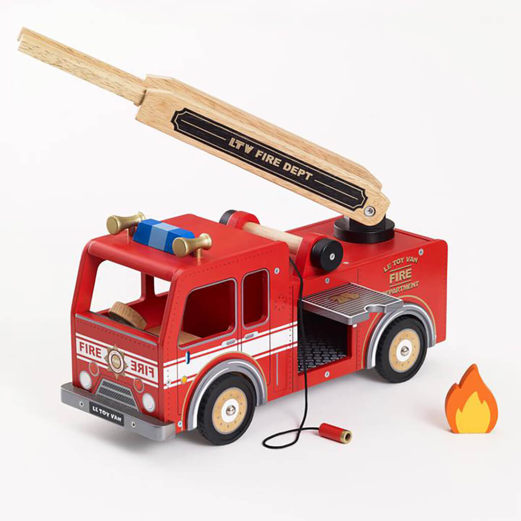 Wooden Fire Truck