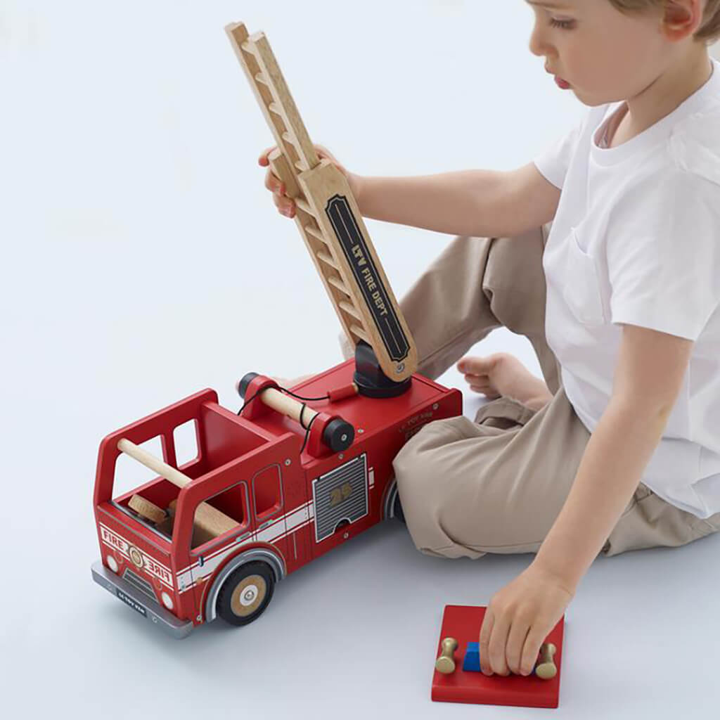 Wooden Fire Truck