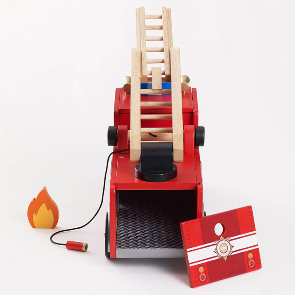 Wooden Fire Truck