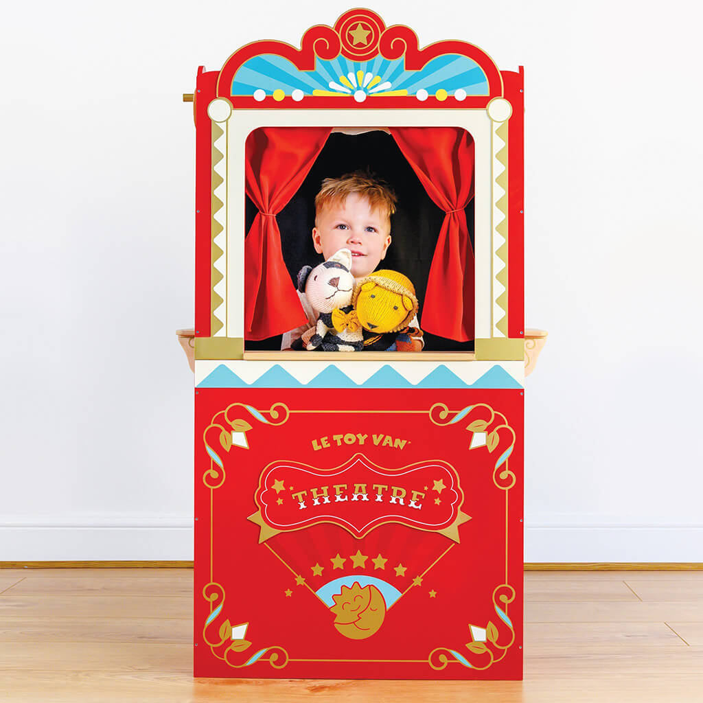 Wooden Showtime Puppet Theatre