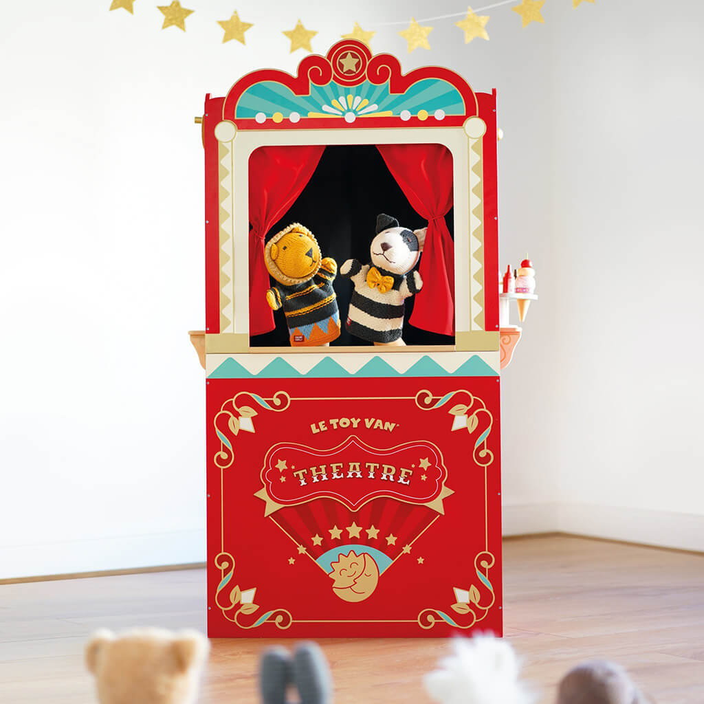 Wooden Showtime Puppet Theatre