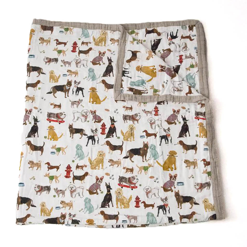 Big Kid Cotton Muslin Quilt Woof