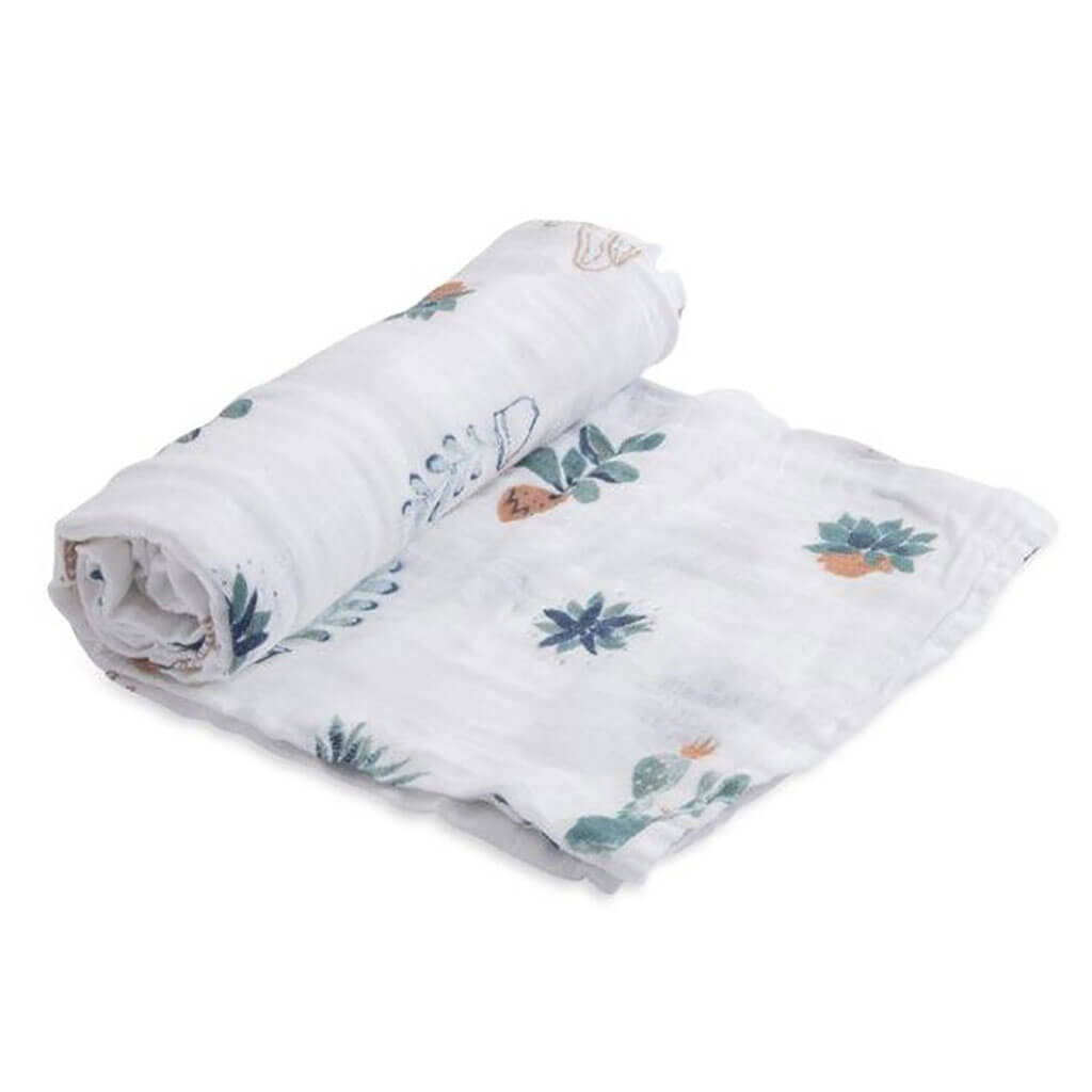 Little Unicorn Single Cotton Muslin Swaddle Prickle Pots