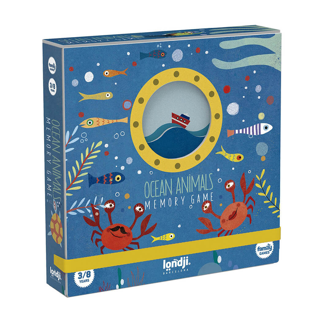 Ocean Animals Memory Game