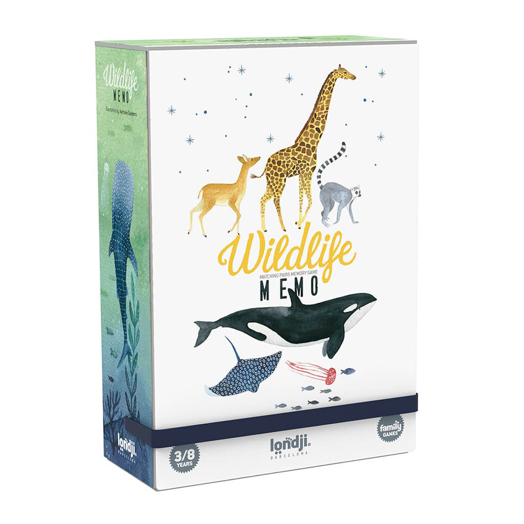 Wildlife Memory Game