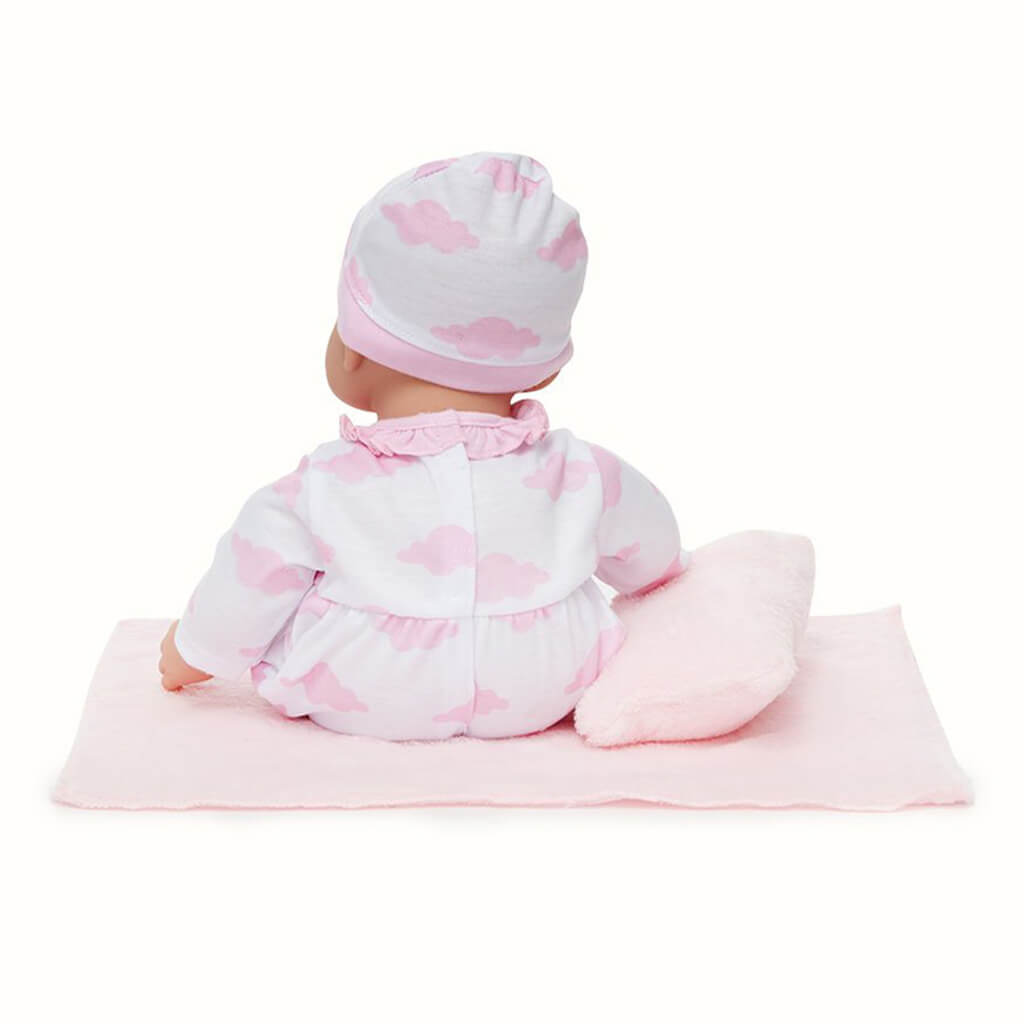 Newborn Baby Doll Pink Cloud Light Skin