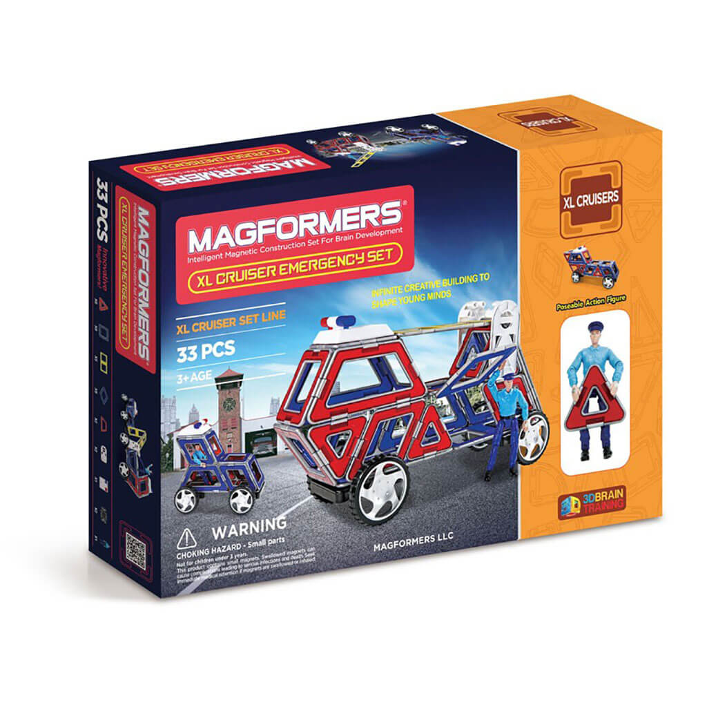 XL Cruisers Emergency 33 Piece Toy Set