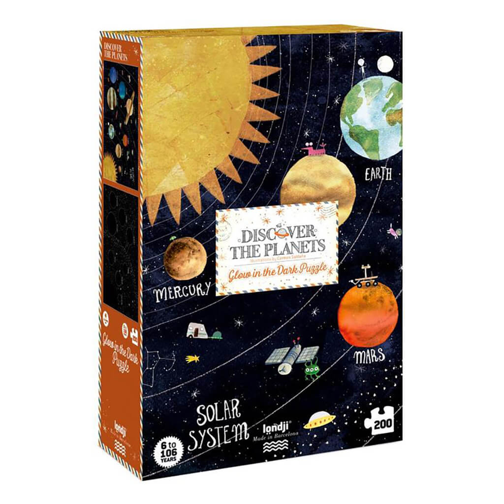 Discover the Planets Glow in the Dark Puzzle