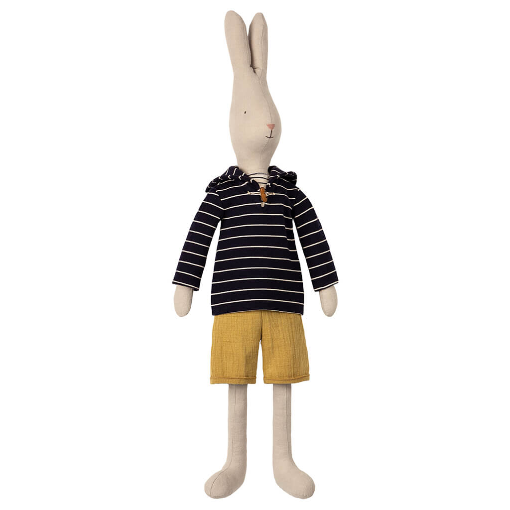 Maileg Sailor Rabbit Plush Toy Size 5 Navy