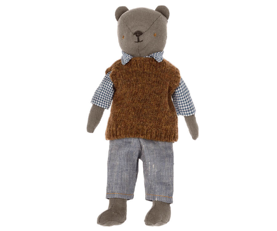 Maileg Shirt Slipover and Pants for Teddy Dad