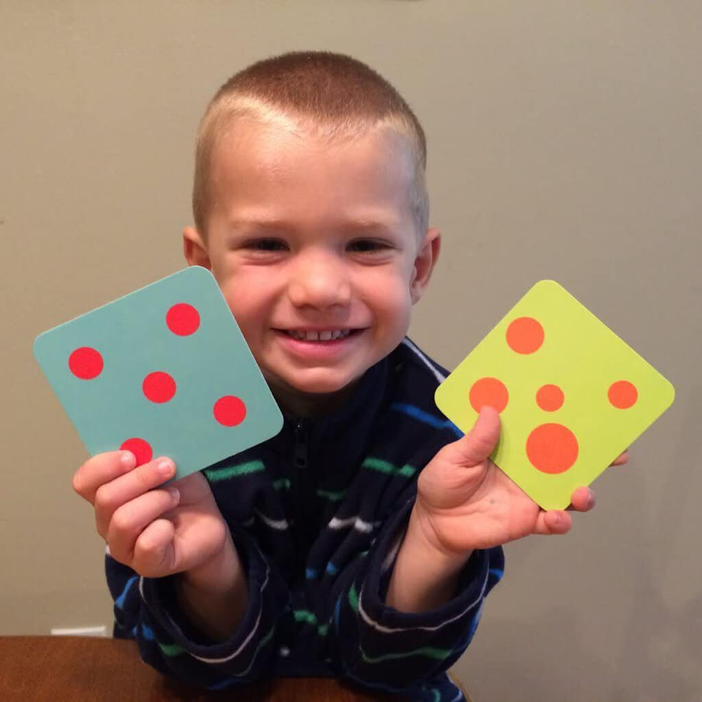 Tiny Polka Dot Card Game