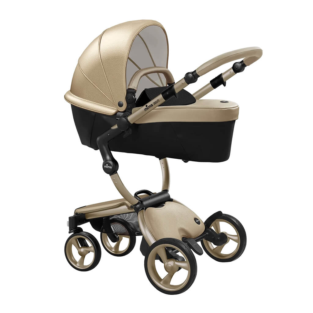 Mima Xari Complete Stroller Champagne/Champagne/Black