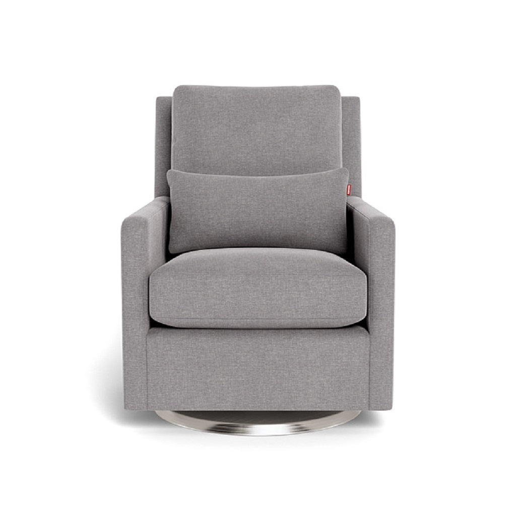 Como Glider Pebble Grey Steel Swivel Base