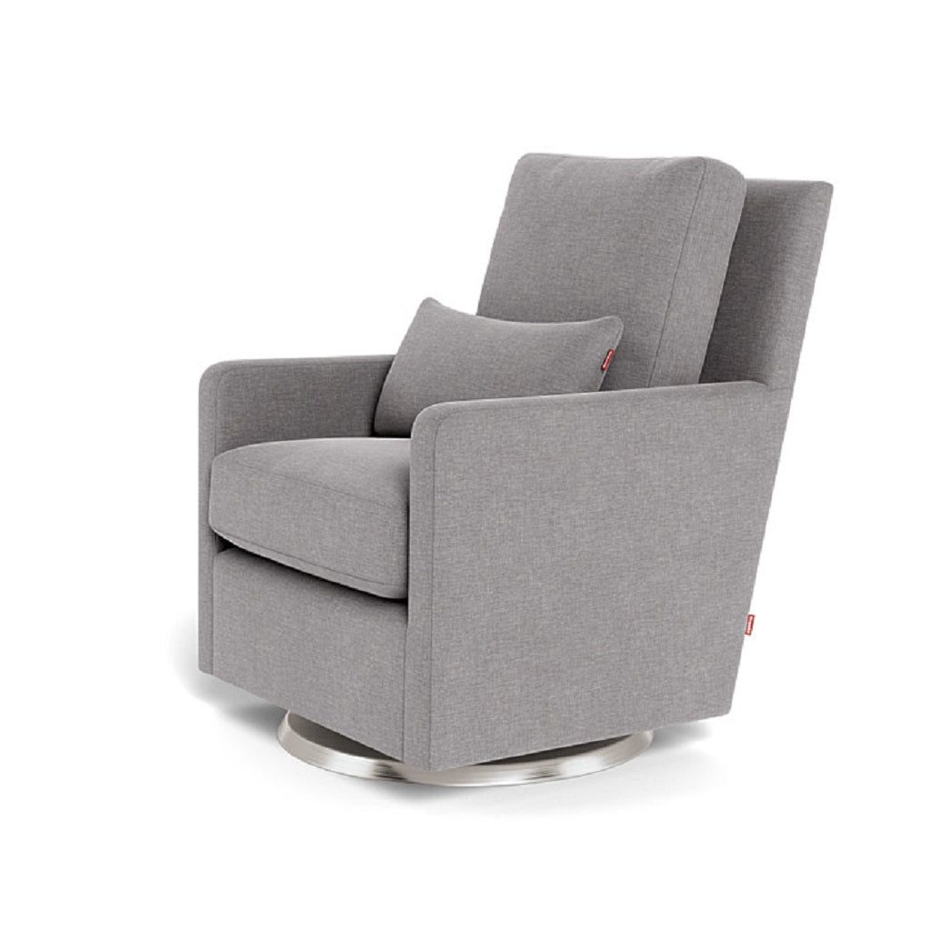 Como Glider Pebble Grey Steel Swivel Base