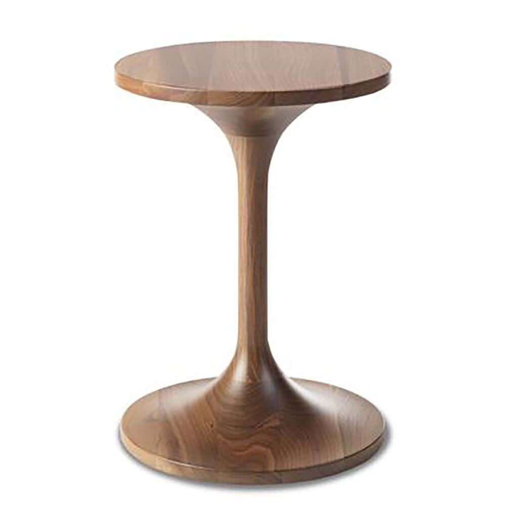 Duo Side Table Walnut - FLOOR SAMPLE