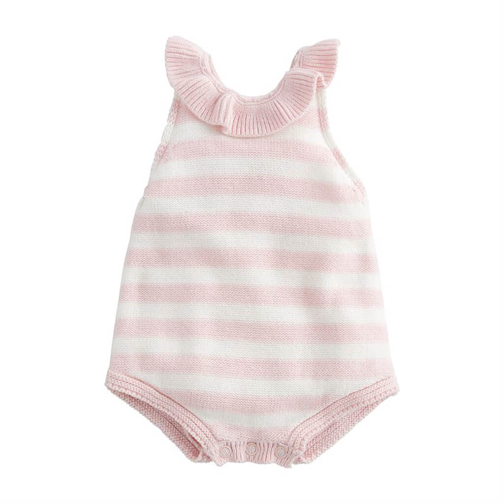 Knit Bubble Pink Stripe